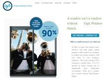 Tablet Screenshot of oglewindowpanels.com